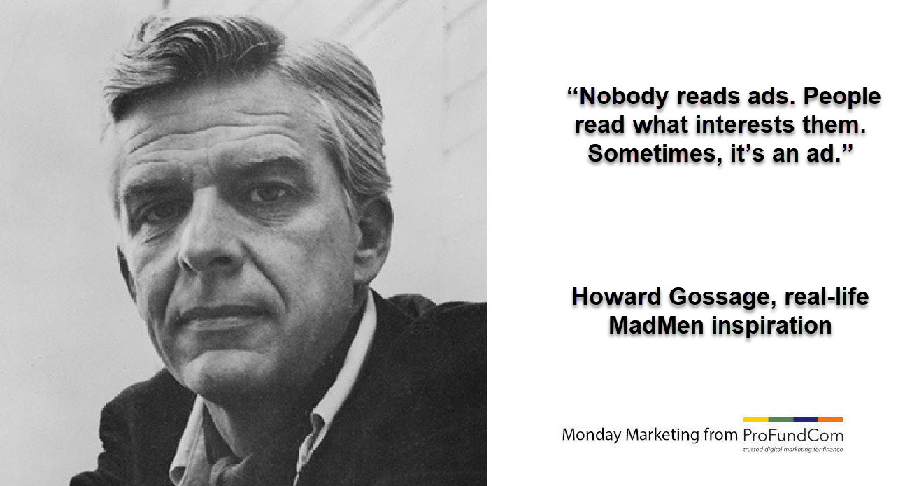 Monday Marketing for Hedge Funds and Asset Managers