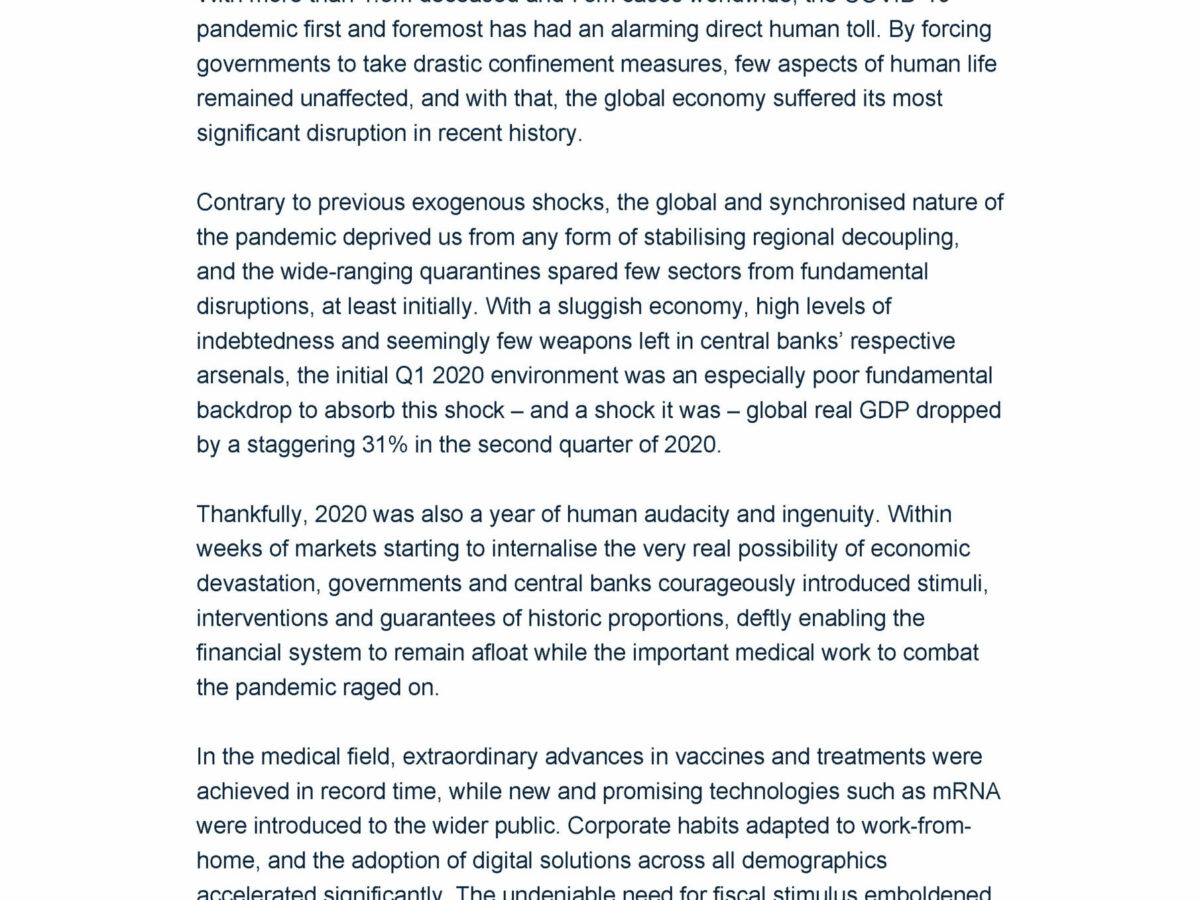 Investment banking email template