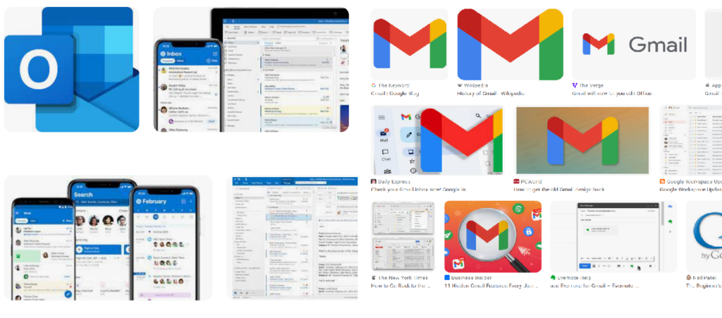 Gmail and Outlook - Winners and Losers